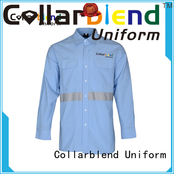 Collarblend Uniform vest mechanic wear wholesale for men