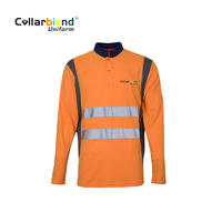 Coolmax High Visibility Safety Polo Shirts For Warehouse Clothing