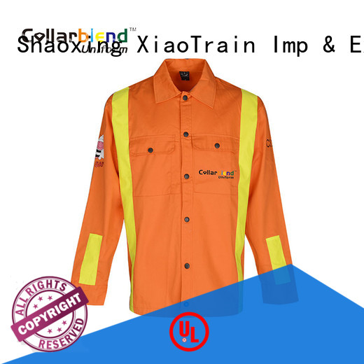 Collarblend Uniform workwear fire retardant uniforms manufacturer for activity