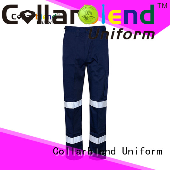 Custom Cheap Industry Poly Cotton Hi Vis Work Trousers