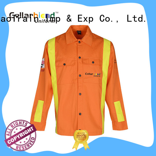 Collarblend Uniform online flame retardant work clothes supplier for adult