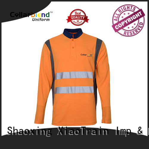 poly construction wear manufacturer for adult Collarblend Uniform