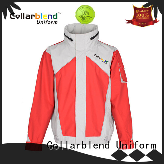 Collarblend Uniform safety construction jacket scotchlite for women