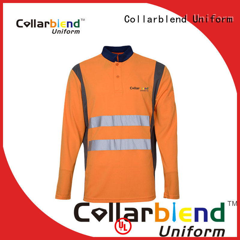 Coolmax High Visibility Safety Polo Shirts For Warehouse Clothing