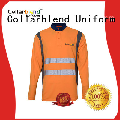 Collarblend Uniform cotton construction work clothes supplier for men