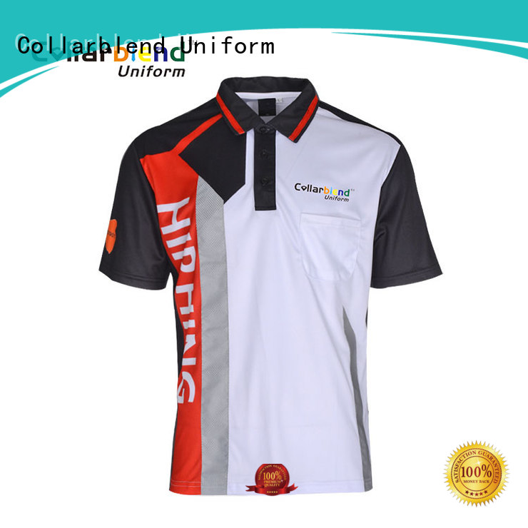 Custom Man Sports Corporate Uniform Shirts For Advertising