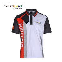 Custom Man Sports Corporate Uniform Shirts For Advertising
