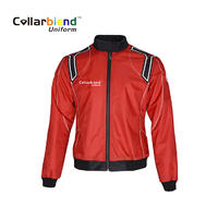 Garage Mechanic Petrol Workwear Uniform Red Jacket