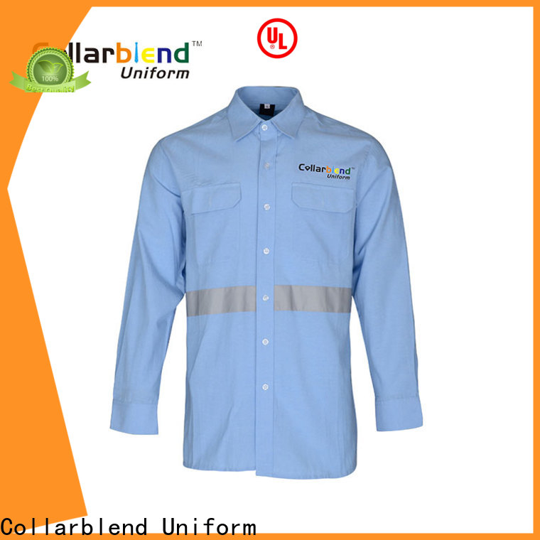 Collarblend Uniform professional mechanic wear manufacturer for uniform