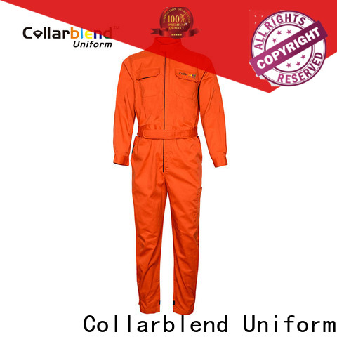 Collarblend Uniform durable flame resistant work clothes wholesale for adult