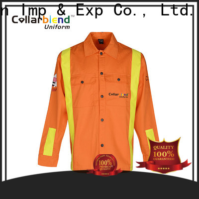 Collarblend Uniform experienced fire retardant uniforms supplier for workwear