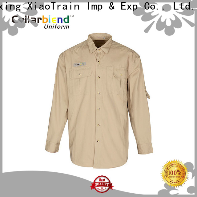 high quality engineering workwear shirt supplier for men