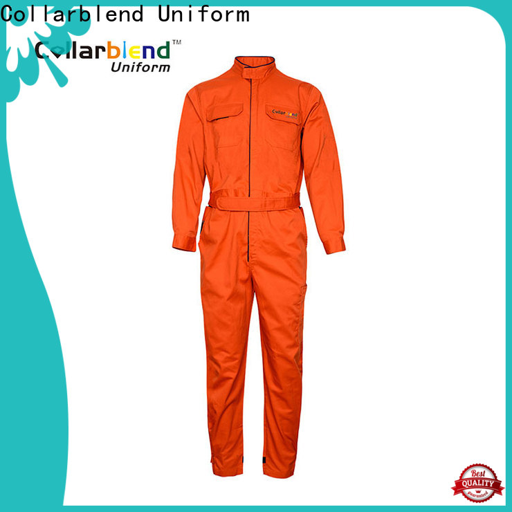 Collarblend Uniform durable flame resistant work clothes wholesale for activity