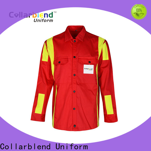 Collarblend Uniform safety fire retardant workwear manufacturer for adult