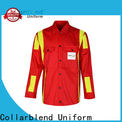 Collarblend Uniform fireproof flame resistant work clothes supplier for men