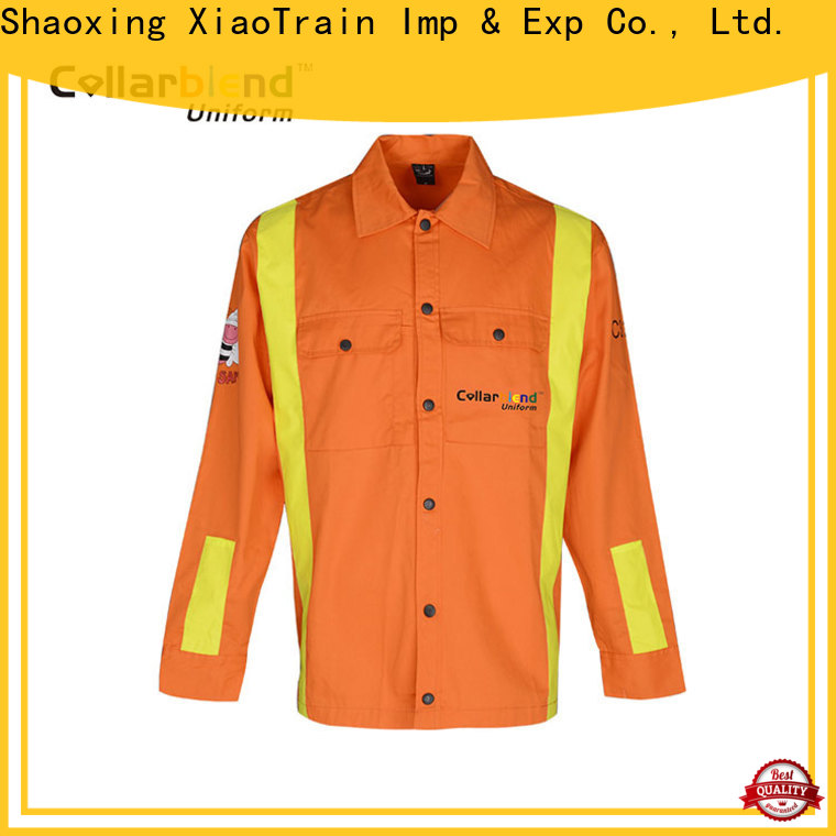 durable flame retardant work clothes station manufacturer for men