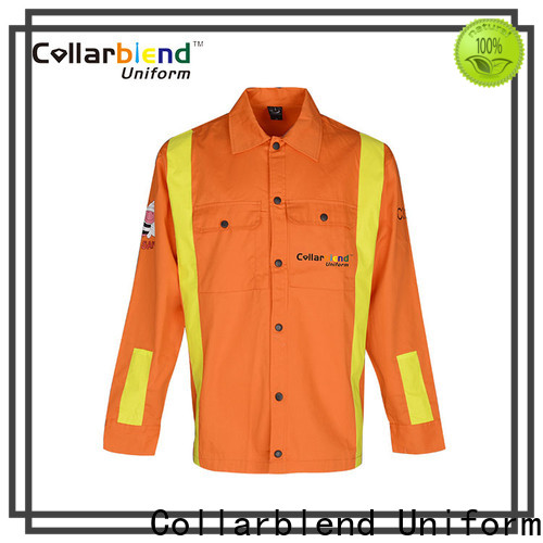 Collarblend Uniform wear flame retardant workwear manufacturer for adult