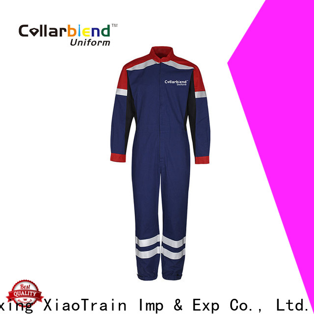 Collarblend Uniform quilted mechanic uniform supplier for engineer