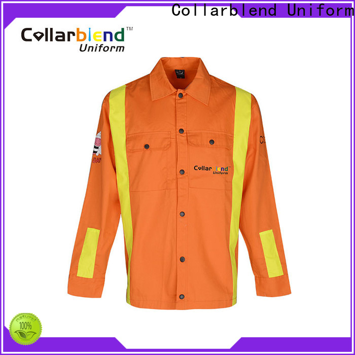 Collarblend Uniform standard fire retardant workwear manufacturer for workwear