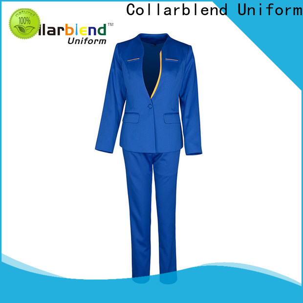 Collarblend Uniform durable hotel clothes manufacturer for team