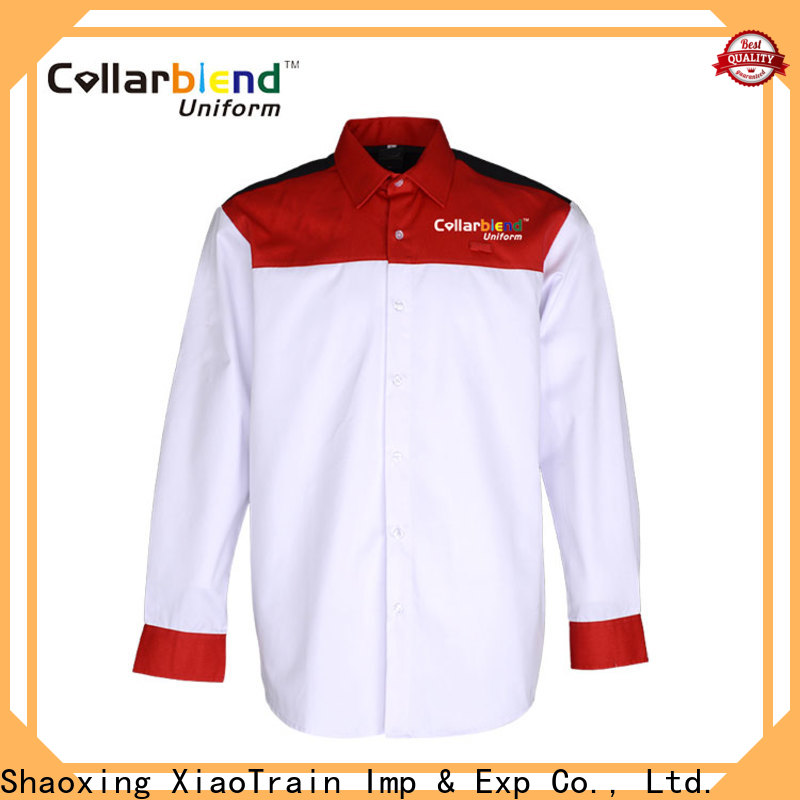 Collarblend Uniform airport flame retardant work clothes manufacturer for adult