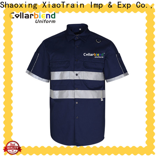 Collarblend Uniform railway construction clothing wholesale for adult