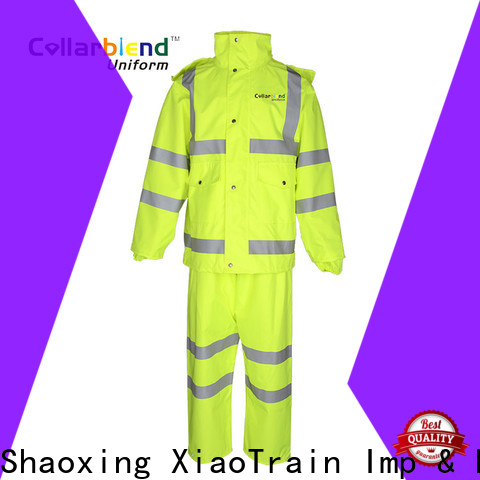 Collarblend Uniform orange fire retardant workwear supplier for adult