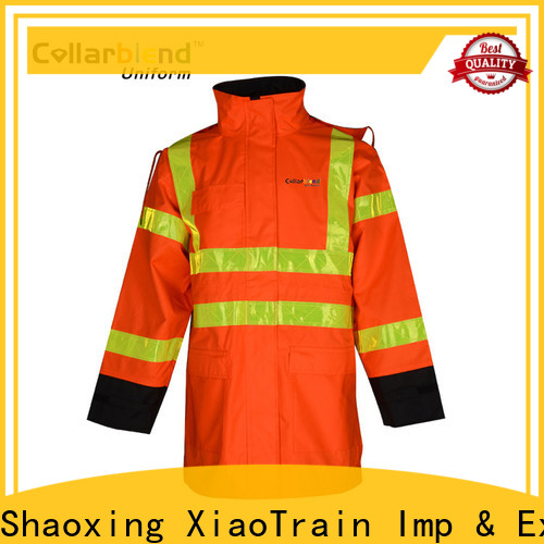 Collarblend Uniform coat flame retardant work clothes manufacturer for uniform