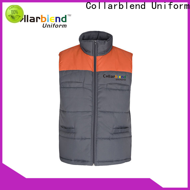 Collarblend Uniform quilted mechanic uniform wholesale for men