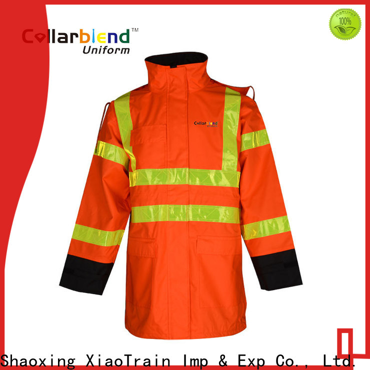 Collarblend Uniform jacket flame retardant uniforms supplier for women