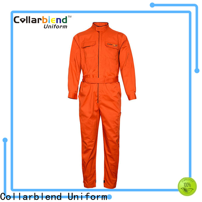 Collarblend Uniform high quality flame resistant work clothes supplier for men