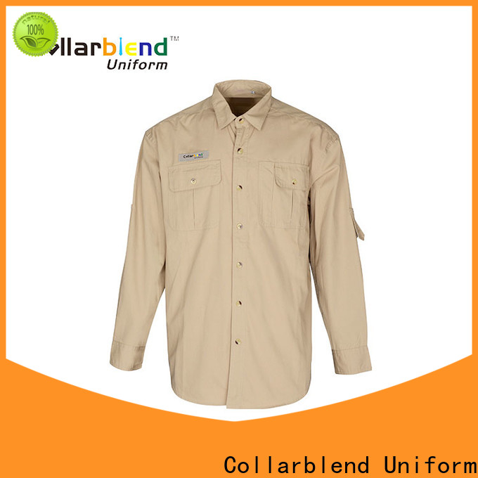 Collarblend Uniform coolmax mechanic workwear wholesale for uniform