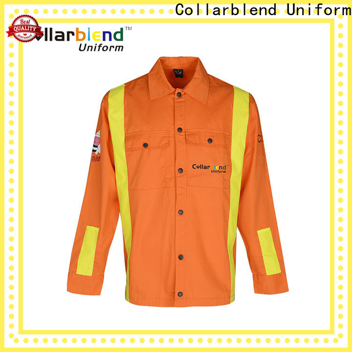 Collarblend Uniform durable fire retardant workwear manufacturer for men