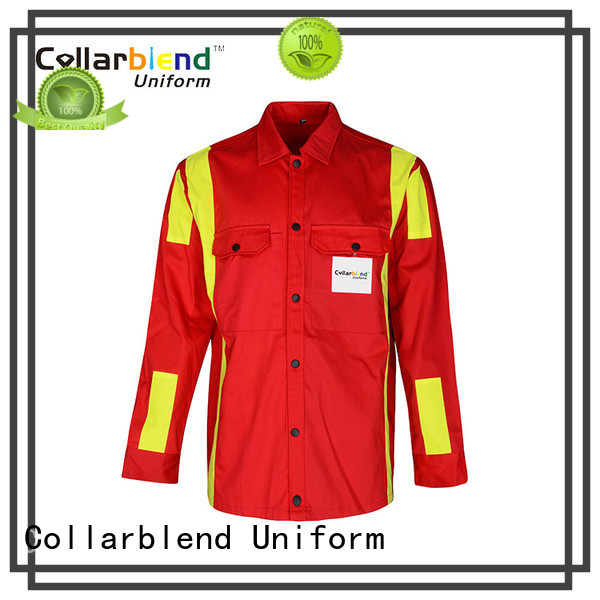 Collarblend Uniform flame flame retardant uniforms manufacturer for adult