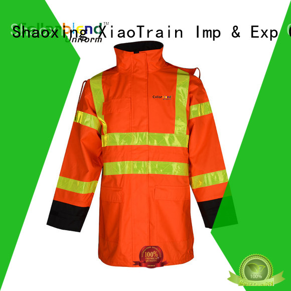 Collarblend Uniform jacket flame retardant uniforms wholesale for activity