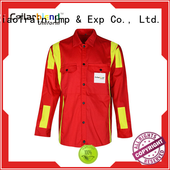 Collarblend Uniform high quality fire retardant uniforms manufacturer for workwear