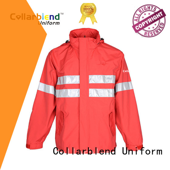 Collarblend Uniform reflective flame resistant work clothes wholesale for adult