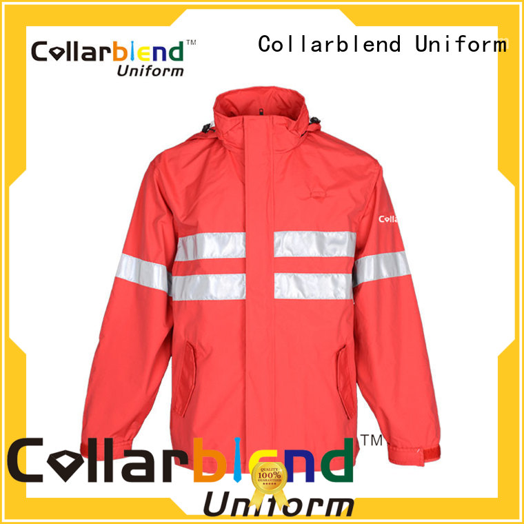 Collarblend Uniform jacket flame resistant work clothes supplier for adult