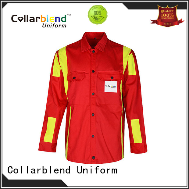 Collarblend Uniform safety flame retardant workwear manufacturer for adult