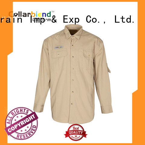 Collarblend Uniform durable mechanic wear manufacturer for women