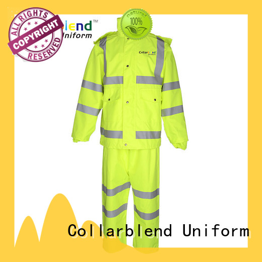 Collarblend Uniform coat flame retardant workwear supplier for workwear