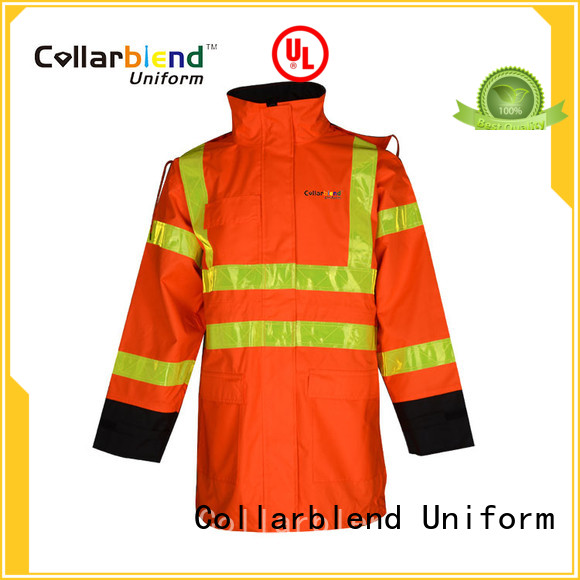 wear flame retardant uniforms manufacturer for adult Collarblend Uniform