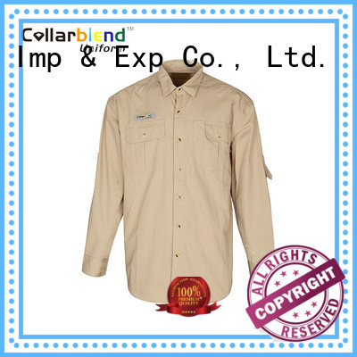 Collarblend Uniform construction engineer uniform supplier for workwear