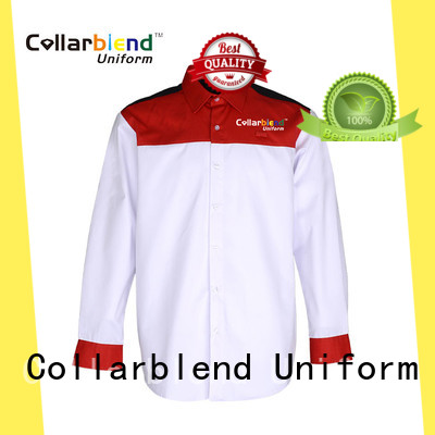 Collarblend Uniform gas flame resistant work clothes supplier for activity