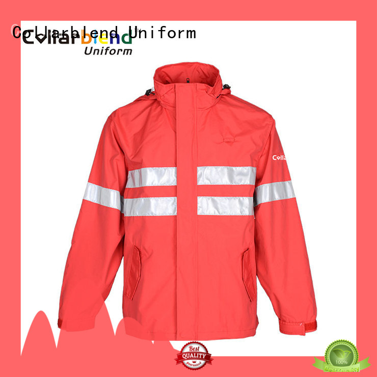 Collarblend Uniform jacket fire retardant workwear supplier for adult