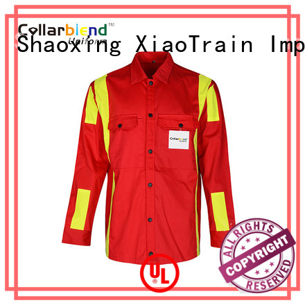 Collarblend Uniform oil flame retardant work clothes wholesale for activity