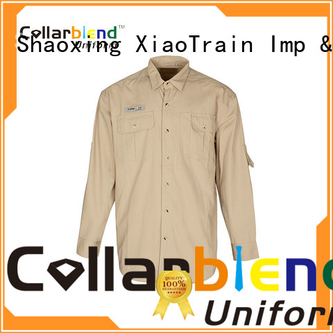 Collarblend Uniform mechanic mechanic uniform manufacturer for adult